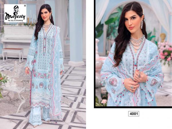 Majesty Cheveron Lawn Vol 2 Designer Pakistani Suit Collection